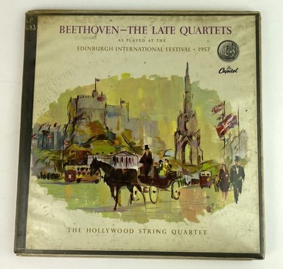 VTG 1957 Beethoven The Late Quartets / Hollywood String Quartet 5-10, UNTESTED