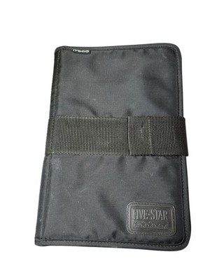 Vintage Mead Five Star Day Planner Mini Binder Personal Organizer 10.5X 7 Black