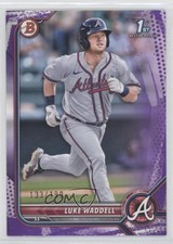 2022 Bowman Prospects Purple Pattern Border 133/199 Luke Waddell #BP-48 0c4o