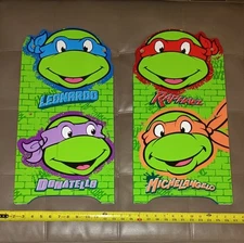 Teenage Mutant Ninja Turtles Wood Wall Art Room Display Mancave 