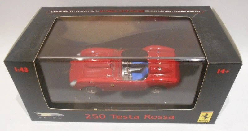 HOT WHEELS 1/43 Scale Diecast N5593 FERRARI 250 TESTA ROSSA - Photo 3/3