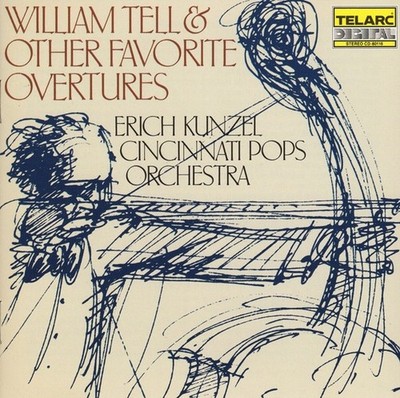Erich Kunzel Cincinnati Pops Orchestra William Tell & Other Favorite Overture CD