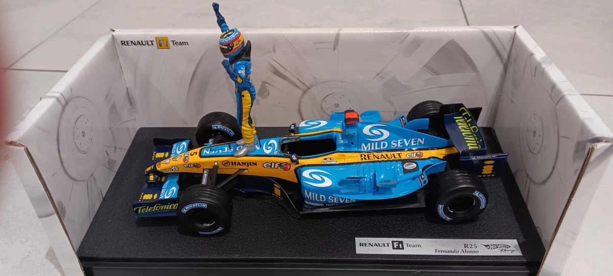 FORMULE 1 RENAULT F1 TEAM R26 2006 FERNANDO ALONSO HOTWHEELS RACING 1/18 - Boutique Loisir et FORMULE 1 RENAULT F1 TEAM R26 2006 FERNANDO ALONSO HOTWHEELS RACING 1/18 - Boutique Loisir et