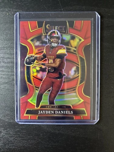 2025 PANINI SELECT 88 JAYDEN DANIELS RED PRIZM 🔥63/99🔥