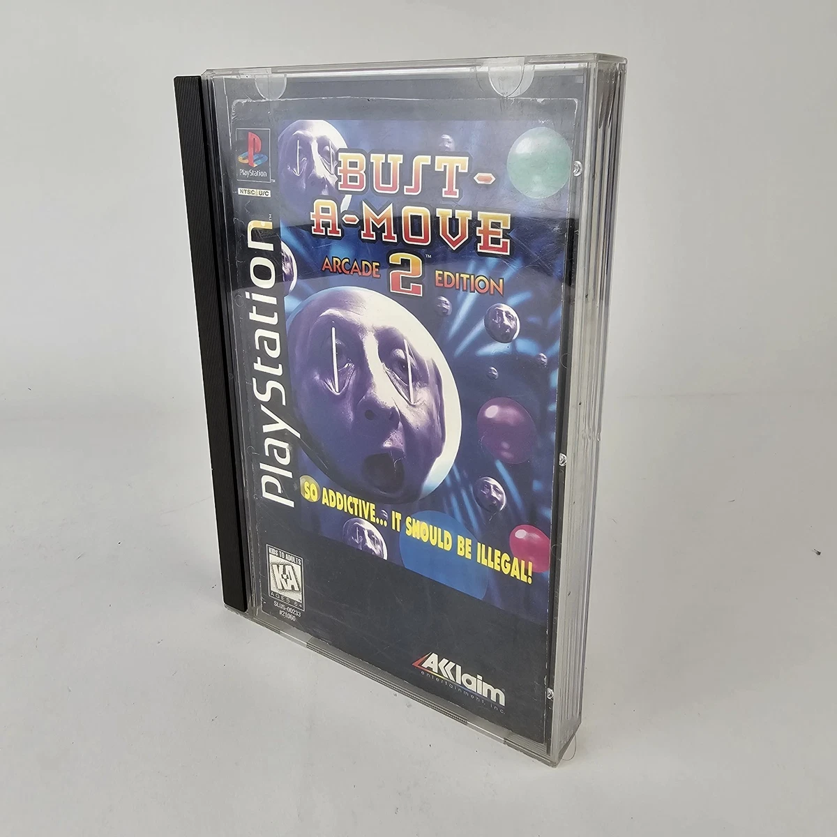 Lot De Jeux PlayStation 1 PS1 - Vegas Casino, 100% Star, Bust A Move - Complets Et Très Bon état