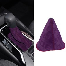 Car Shift Boot Cover, Shift Knob Cover, Waterproof Canvas Fabric Manual Autom...