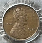 1928 Lincoln Wheat Cent, PCGS AU-55 BN