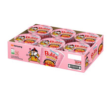 Samyang Buldak Carbonara Spicy Chicken Ramen Bowl 3.7 oz 6 Pack