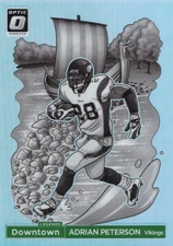 2024 Donruss Optic Adrian Peterson Downtown Legends SSP #8 Vikings