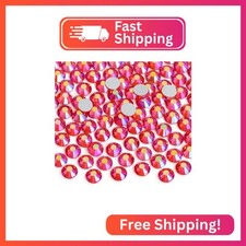 Jollin Glue Fix Crystal Flatback Rhinestones Glass Diamantes Gems for Nail Art C