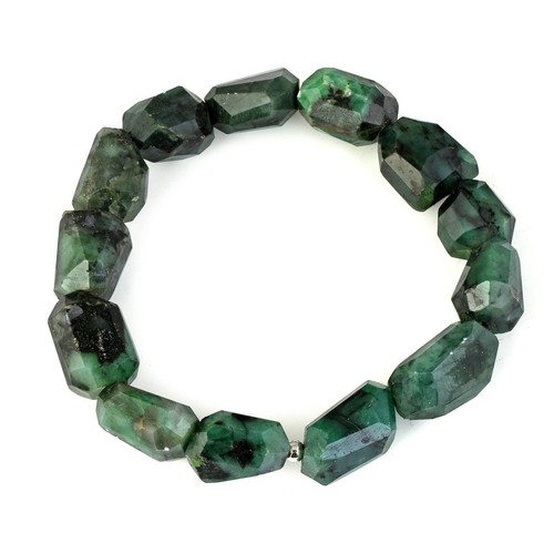 Bracciale 7 Chakra con Pietre Dure 2 a 2 suddivise da Pietre di Lava