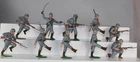 Marx Plastic Playset Warriors of the World WWI Germans 3rd series 10pcs