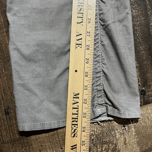 True Religion Jeans Corduroy Pants Ricky Bootcut Baggy Distressed Fits 36x33 - Picture 9 of 13