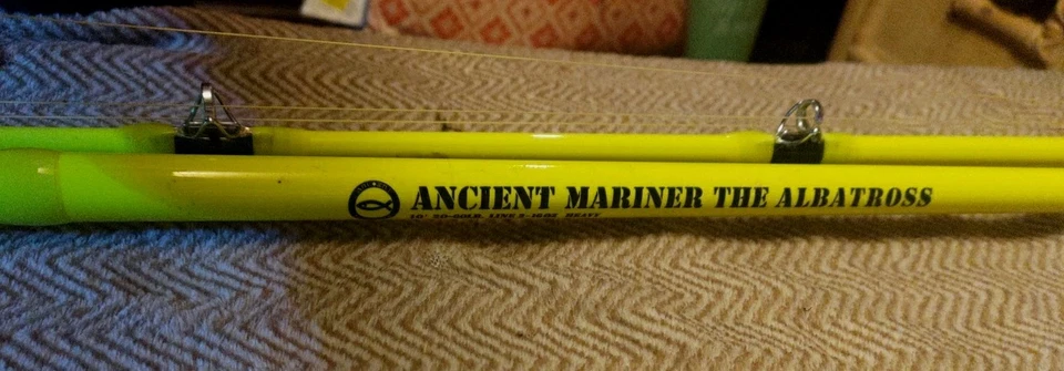 Ambassador 6500cp Catfish Pro Rocket/Ancient Mariner Albatross 9.6in Camo/HvyRod - Image 4 of 4