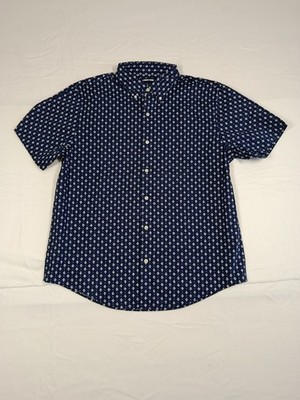 Land's End Hemd kurzarm Herren Größe L Traditional Fit - Maße beachten