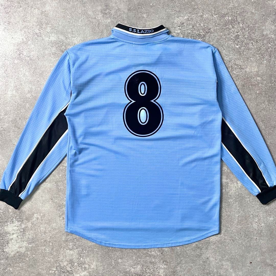 PUMA Lazio 1998-1999 Home L/S Shirt Size M Authentic Free Shipping