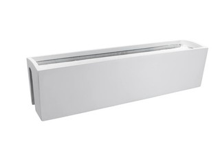 Balkonkasten BALKONA CLASSIC Fiberglas Weiß 80x19x22 cm B Ware