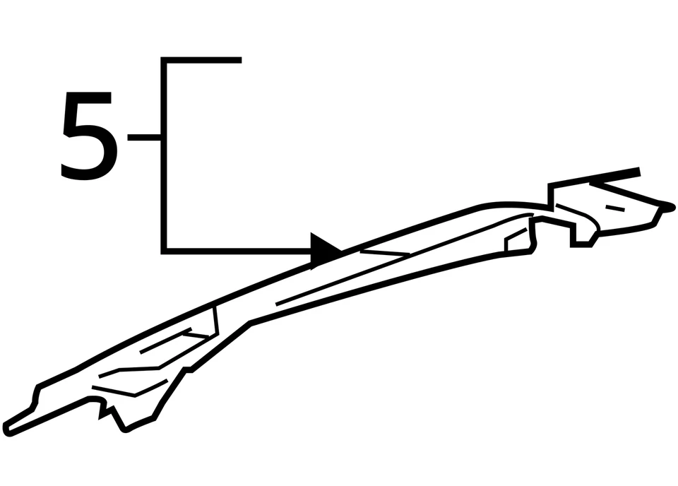 SE ADAPTA A BUICK LACROSSE RAIL 2005-2009 ASM RF INR SI 89024056 - NUEVO FABRICANTE DE EQUIPOS ORIGINALES 89024056 Foto 3 de 3