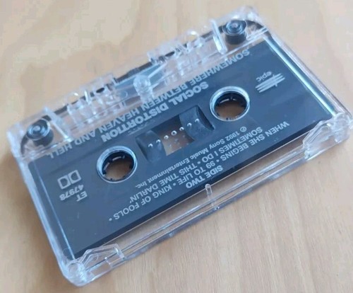 Social Distortion, Somewhere Between Heaven And Hell (Sony,Cassette Album, 1992) - Picture 6 of 24
