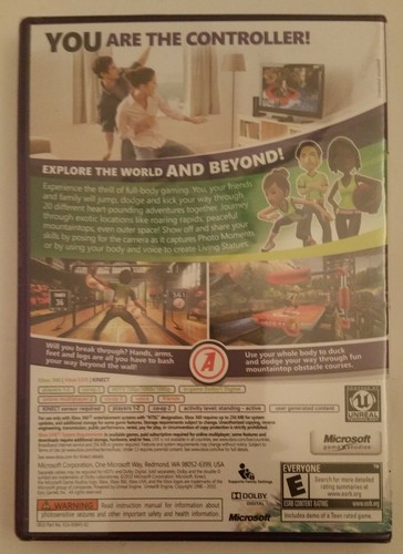 Videogioco KINECT ADVENTURES Microsoft Xbox 360 2010 SIGILLATO - Foto 2 di 4