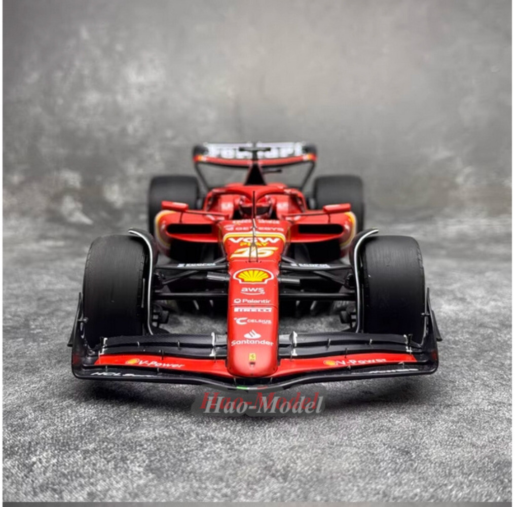 BBR 1:18 Ferrari F1 SF-24 2024 Racing Resin Diecast Model Car