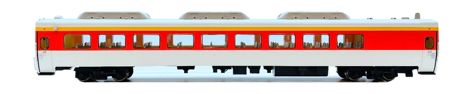 Hantrack HO MUH-101 Mugungwha Passenger Car, Korail, DC Analog LED Lights NEW - Image 2 of 4