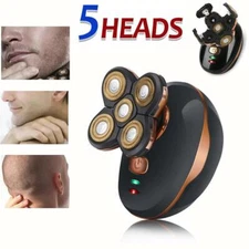 Electric Hair Remover Shavers Bald Head Razor Smooth Skull Cord Cordless Wet Dry
