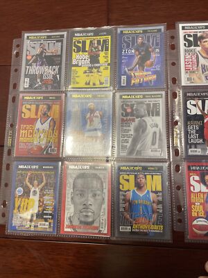 Panini NBA Hoops 20-21 Slam 雑誌カード　全20枚 NBA HOOPS SLAM Inserts 20-21 Full 20 Card Set - Framed Ready