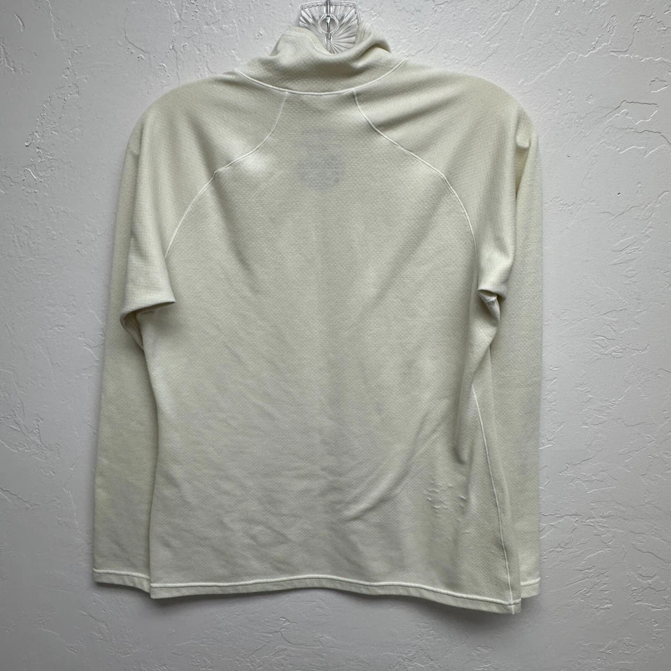 Top Patagonia Mujer Pequeño Marfil Capilene 3 Peso Medio Capa Base Esquí Senderismo Foto 2 de 4