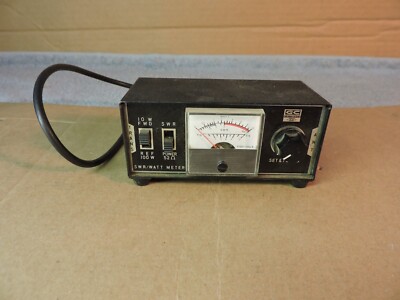 Vintage GC Electronics SWR/WATT Meter 100W 100 Watts
