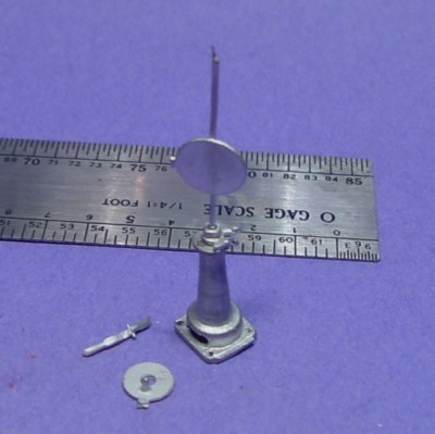 O/On3/On30 HIGH LEVEL SWITCH STAND 1/48 WISEMAN MODEL SERVICES DETAIL PARTS O354