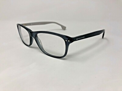 BOSS ORANGE BO0056 WYM Eyeglasses Frame 52-16-140 Blue Crystal O499