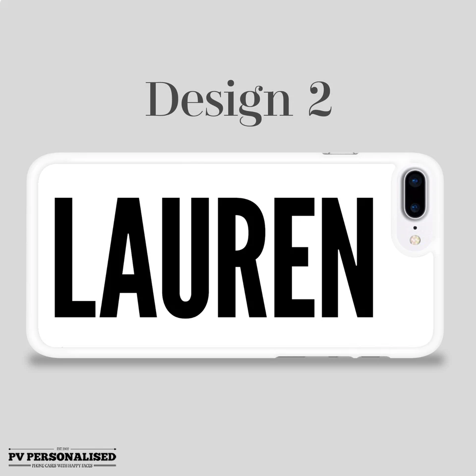 Personalised Custom Name Hard Phone Case Cover For Apple iPhone 11 XS Max XR 7 8