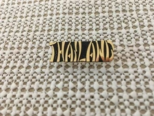 THAILAND SCRIPT HAT PIN