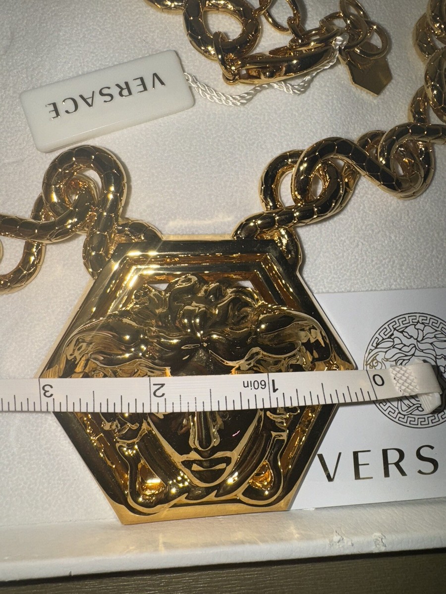 Versace X Haas Brothers 2013 Limited Edition Gold Necklace