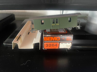 Bemo H0m 3264 Gepäckwagen D 4028 Rh B Epoche III- IV,  TOP + OVP