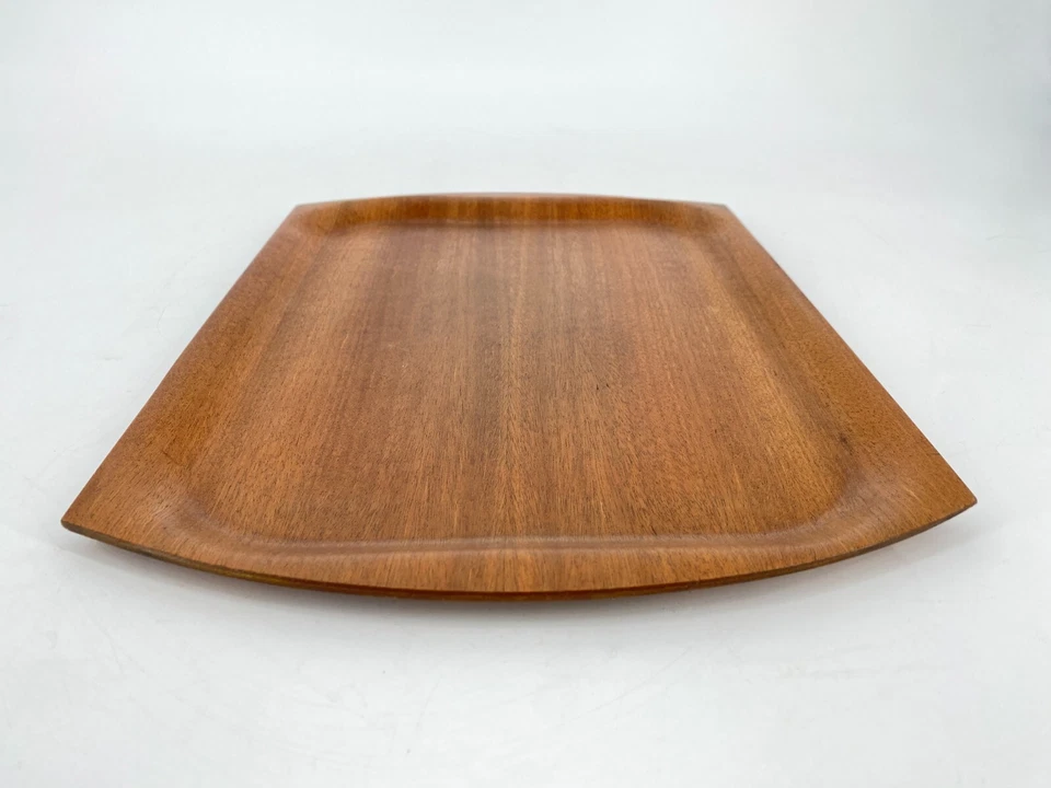 *LANGVA TABLETT TEAK HOLZTABLETT SERVIERTABLETT DANISH DESIGN MIDCENTURY 60ER