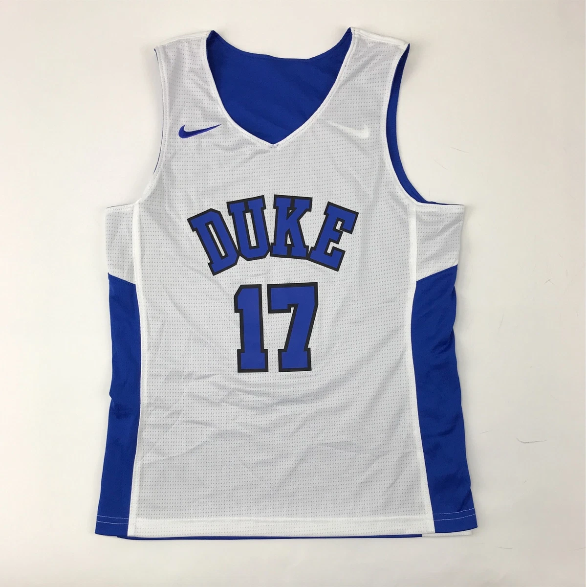 Nike Duke Blue Devils Basketball Reversible Jersey Men's Medium #00  Blue AV2128