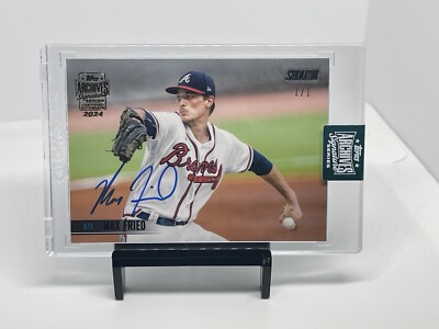 Max Fried 直筆サイン Braves エースピッチャー MLB AUTO Max Fried 直筆サイン Braves エースピッチャー MLB AUTO max