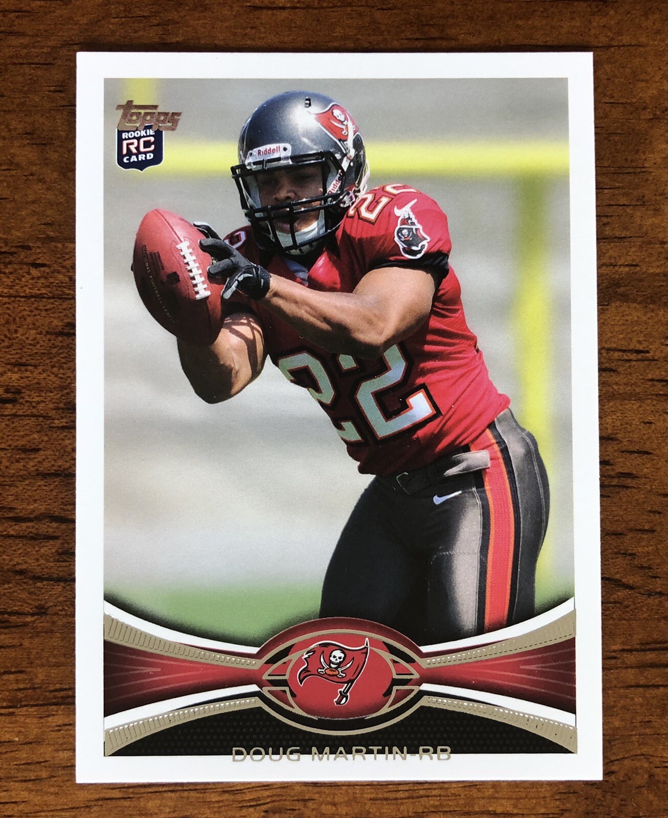2012 Doug Martin RC #204, Topps Football. Tampa Bay Buccaneers RB. Rookie Card