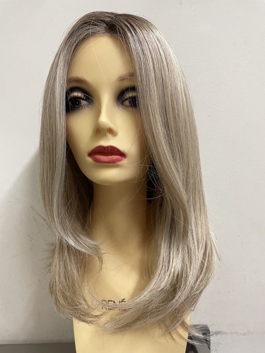 NICE MOVE Raquel Welch Wig 14/22SShadedWheat InPicHeatOKLaceFtMonoPart 5**** - Picture 8 of 10