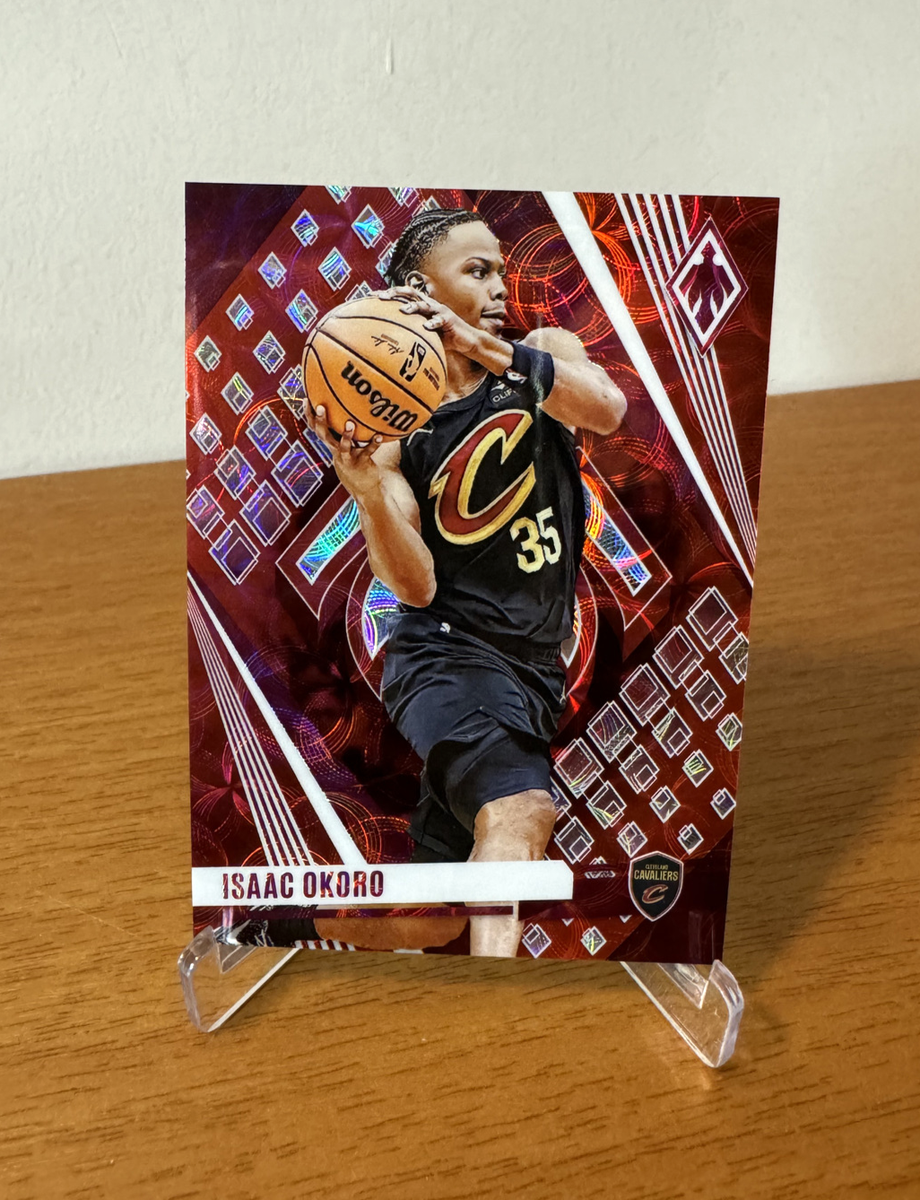 2023-24 Panini Phoenix Isaac Okoro /75 Red International Scope #22