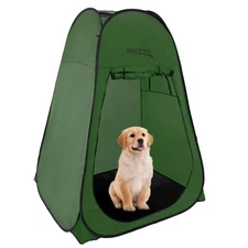 RecPro Portable Pop-Up Privacy Tent – Shower, Toilet, Changing Room w/ Carry Bag
