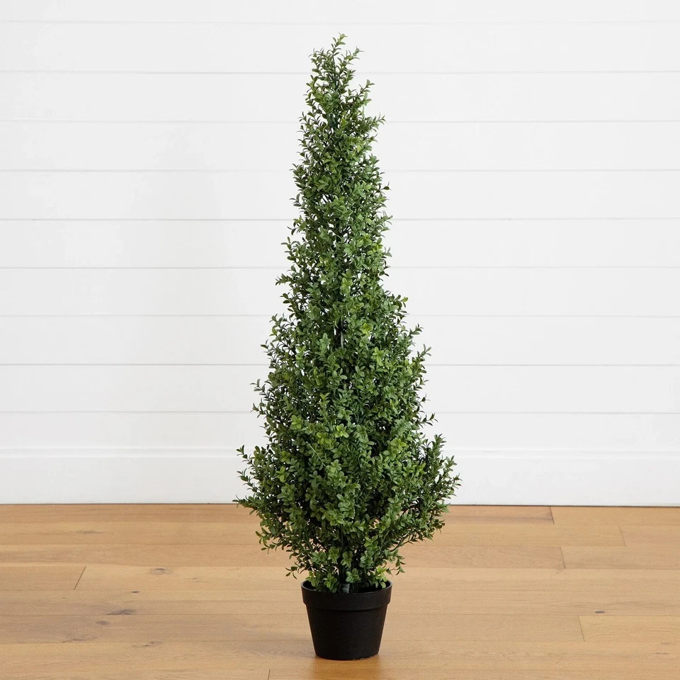 4’ UV Resistant Artificial Boxwood Topiary Tree (Indoor/Outdoor). Retail 94 - Image 2 of 4