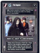 Star Wars CCG Reflections II Ex. Uni. Premium The Emperor
