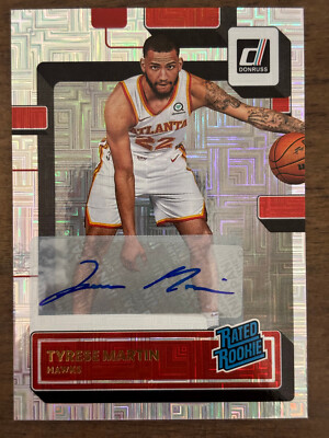 TYRESE MARTIN 2022-23 DONRUSS RATED ROOKIE AUTOGRAPH CHOICE RC AUTO Q4465