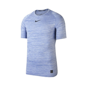blue nike compression shirt