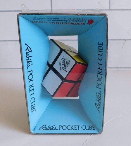 Vintage Rubik's Pocket Cube 2x2 Game 2181-6 Ideal 1981 SEALED