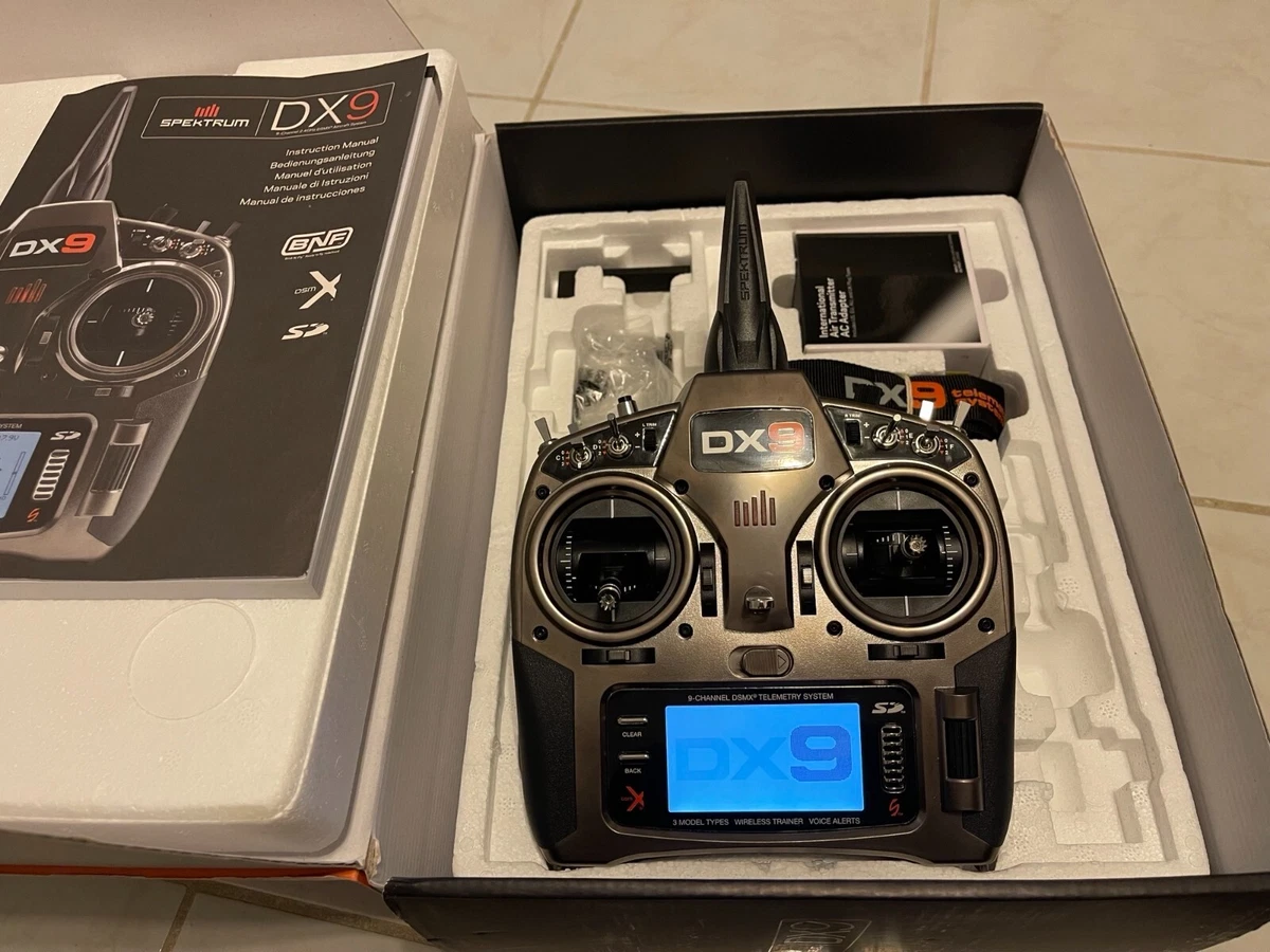Spektrum DX9 9 Channel Transmitter SPMR9900 Mode 2 Lightly Used | EBay