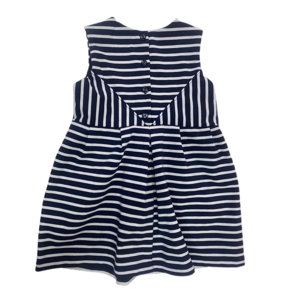 Tommy Hilfiger sleeveless stripe dress SIZE 18 MONTHS - Image 2 of 3